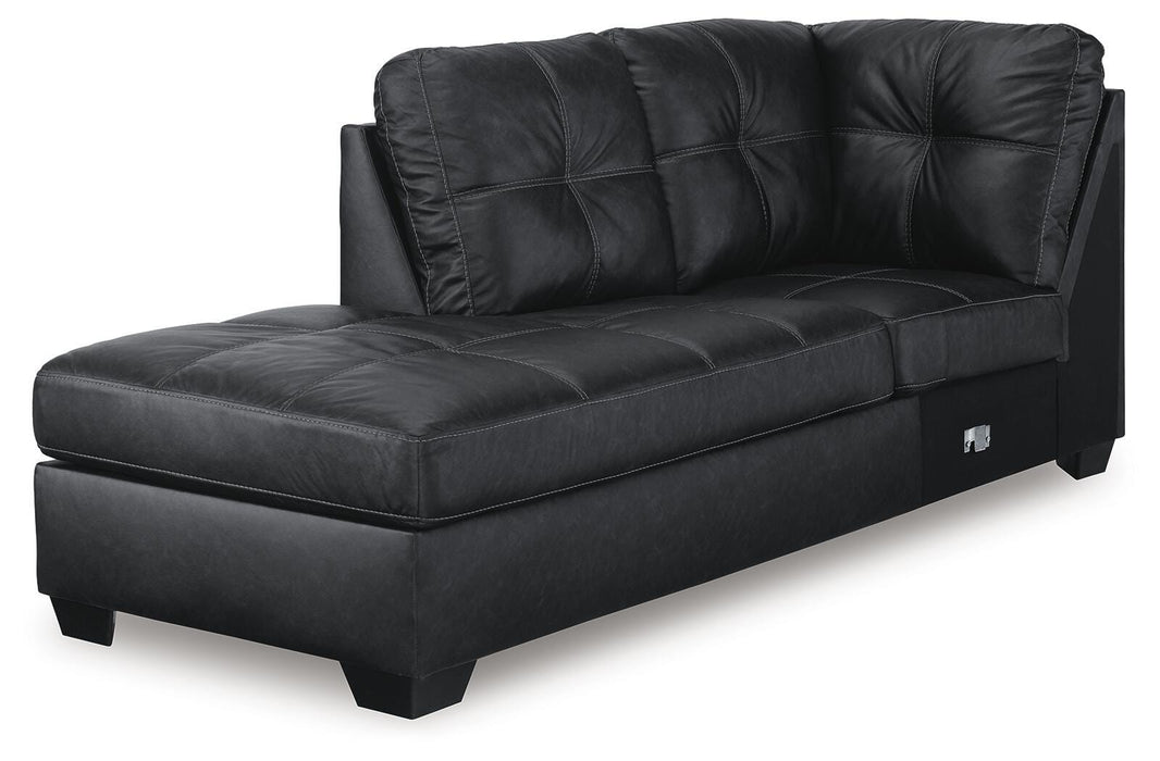 Barlin Mills Sectional with Chaise - American Home Express Outlet (San Antonio, TX)