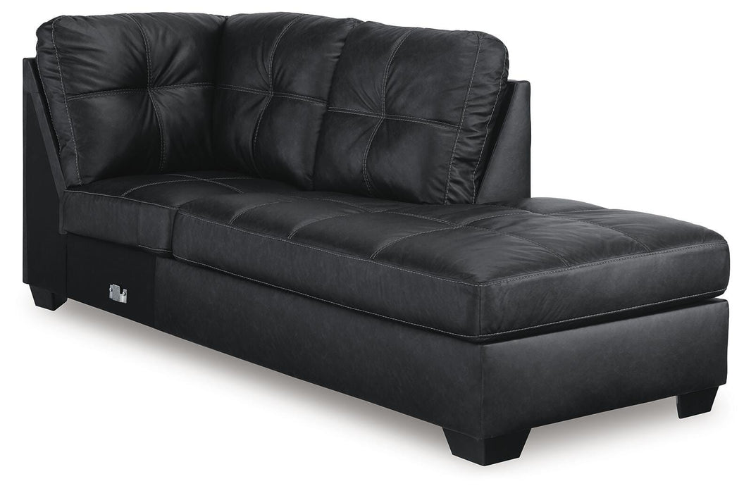 Barlin Mills Sectional with Chaise - American Home Express Outlet (San Antonio, TX)