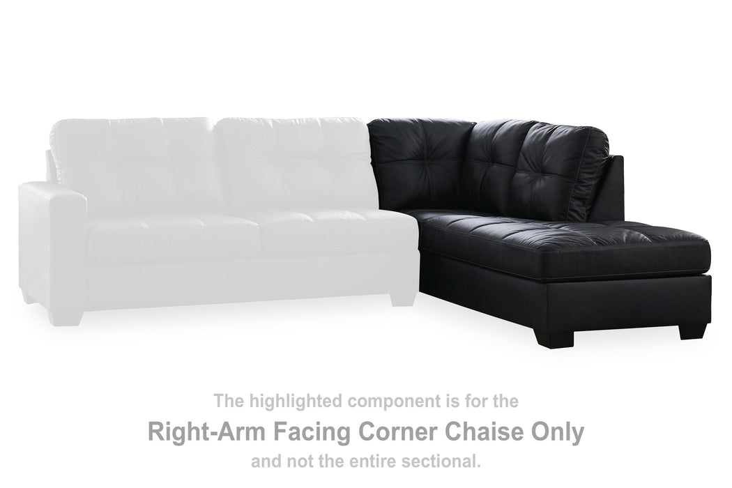 Barlin Mills Sectional with Chaise - American Home Express Outlet (San Antonio, TX)