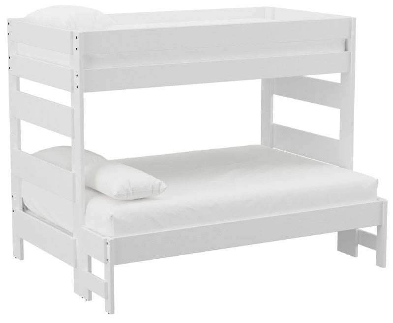 Elements International Cali Kids Twin over Full Bunk Bed in White image