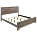 Kauffman California King, E.king, & Queen Panel Bed Washed Taupe - American Home Express Outlet (San Antonio, TX)