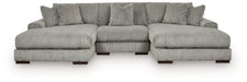 Lindyn Sectional with Double Chaise - American Home Express Outlet (San Antonio, TX)