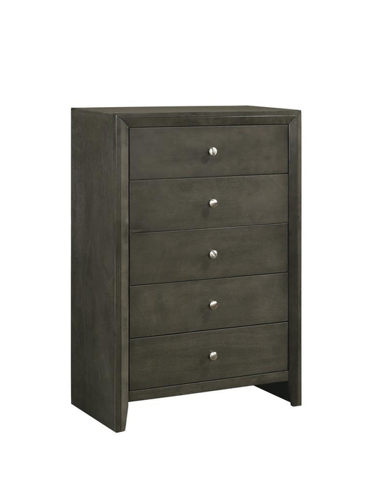 Serenity 5-drawer Chest Mod Grey image