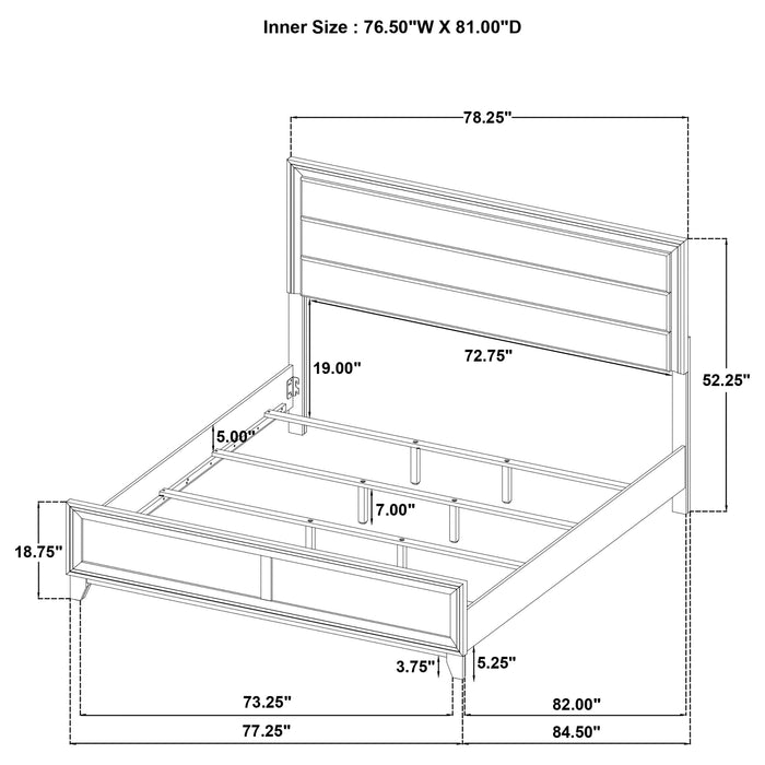 Welsley 4 Pc Bedroom Set - American Home Express Outlet (San Antonio, TX)
