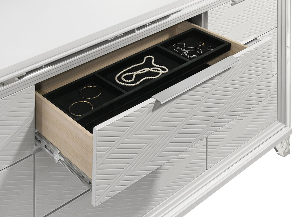 Marmore 4 Pc Bedroom Set - American Home Express Outlet (San Antonio, TX)