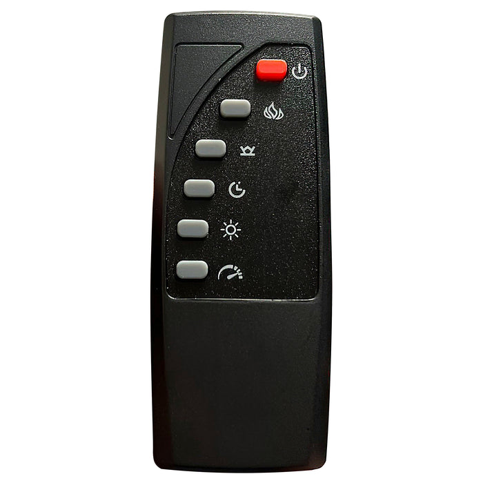 Tisdall Wingback Bed with Flame Visualizer - American Home Express Outlet (San Antonio, TX)