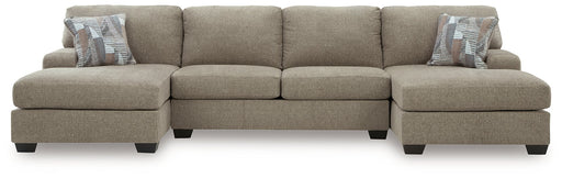 Newellen Sectional with Double Chaise - American Home Express Outlet (San Antonio, TX)
