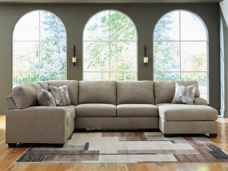 Newellen Sleeper Sectional with Chaise - American Home Express Outlet (San Antonio, TX)