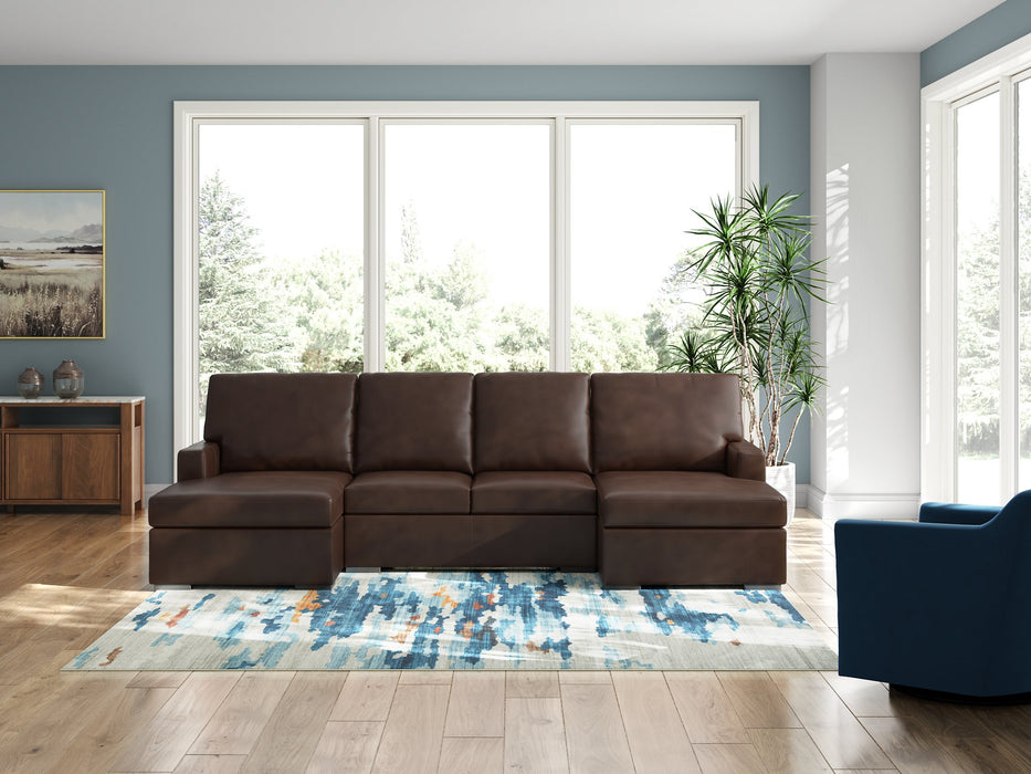 McDowlan Sectional with Double Chaise - American Home Express Outlet (San Antonio, TX)