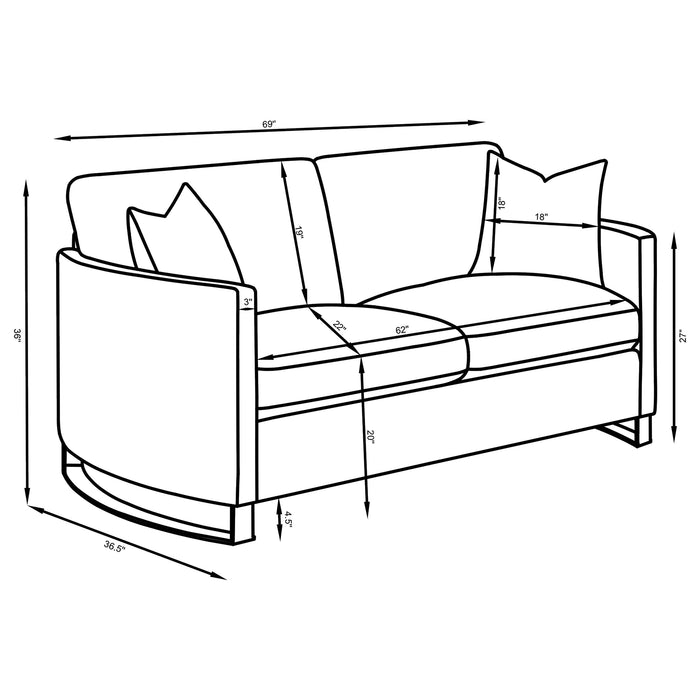 Corliss Loveseat - American Home Express Outlet (San Antonio, TX)