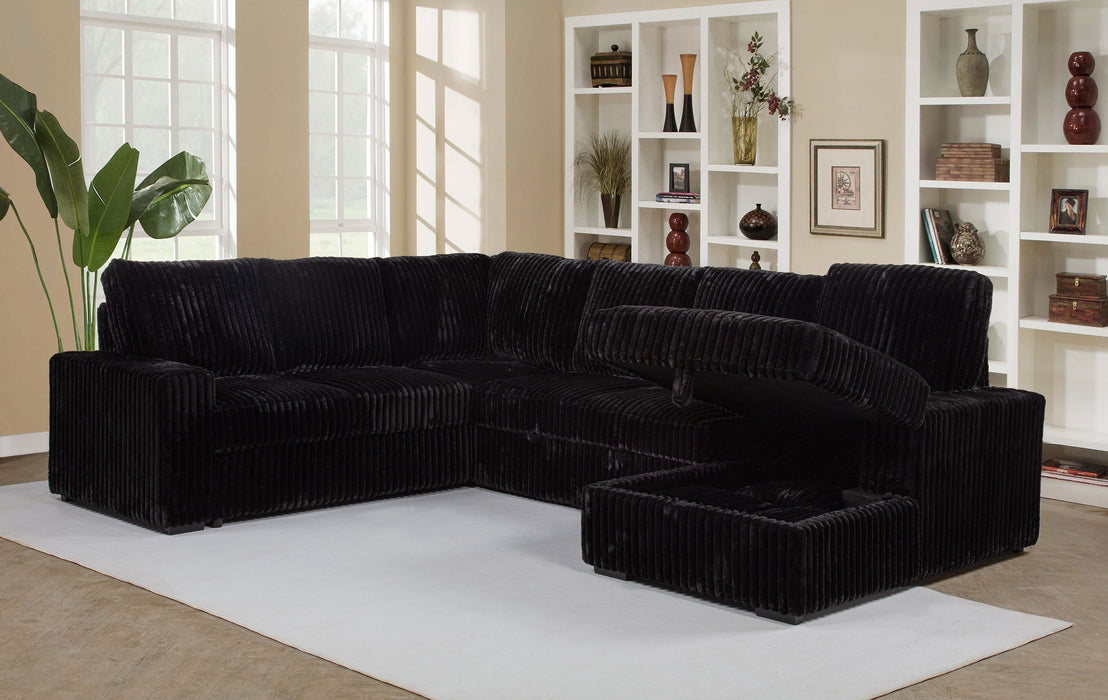 Devonshire Pull-Out Sleeper Sectional Sofa - American Home Express Outlet (San Antonio, TX)