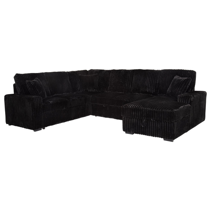 Devonshire Pull-Out Sleeper Sectional Sofa - American Home Express Outlet (San Antonio, TX)