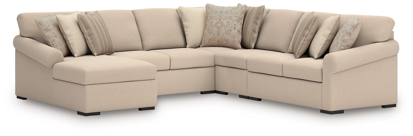 LadyMae Sectional with Chaise - American Home Express Outlet (San Antonio, TX)