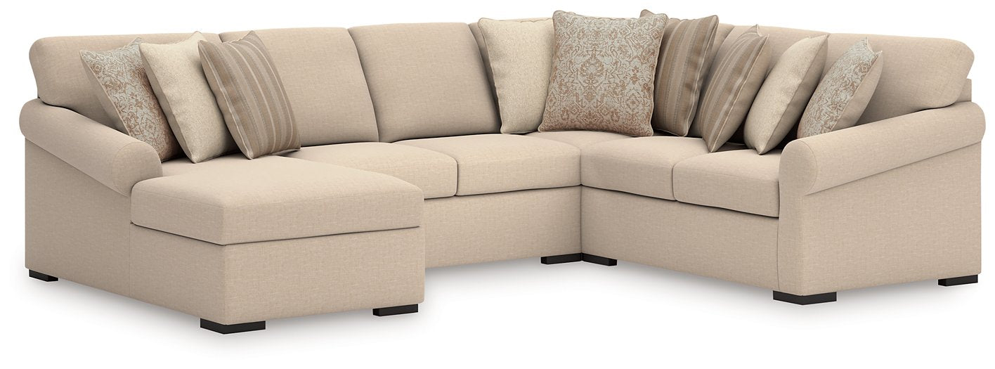 LadyMae Sectional with Chaise - American Home Express Outlet (San Antonio, TX)