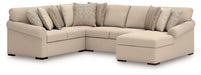 LadyMae Sectional with Chaise - American Home Express Outlet (San Antonio, TX)
