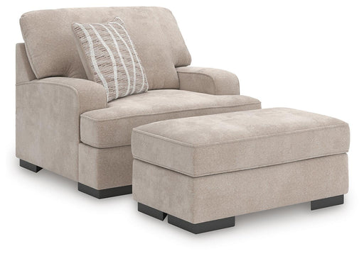 High Profile Chair & Ottoman Living Room Set - American Home Express Outlet (San Antonio, TX)