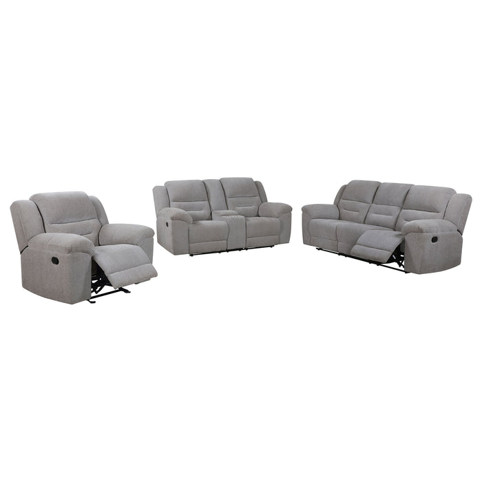 Gilson Reclining Sofa Set - American Home Express Outlet (San Antonio, TX)