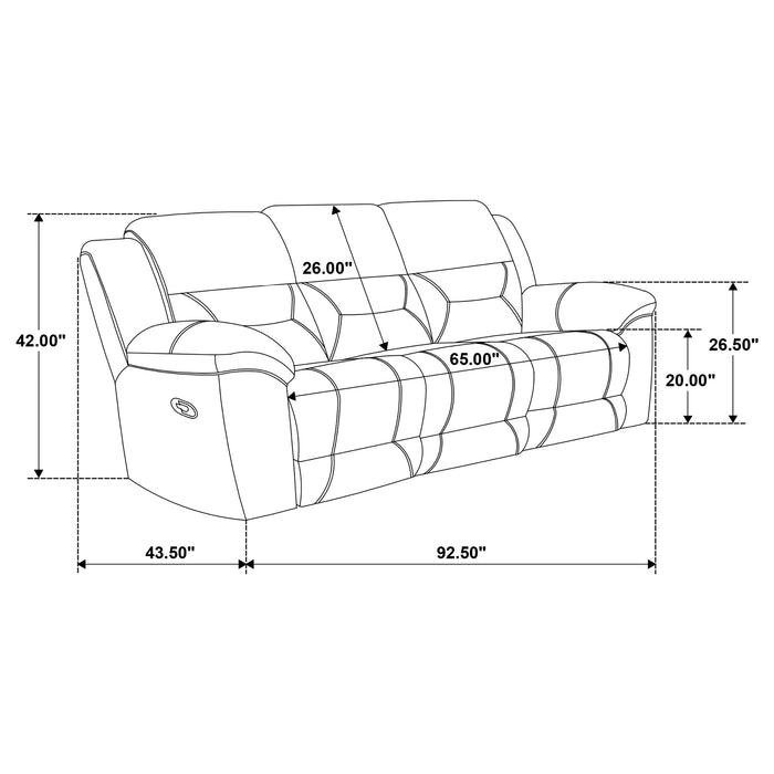 Gilson Reclining Sofa Set - American Home Express Outlet (San Antonio, TX)