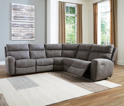 Next-Gen DuraPella Power Reclining Sectional - American Home Express Outlet (San Antonio, TX)