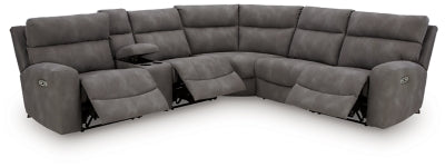 Next-Gen DuraPella Power Reclining Sectional - American Home Express Outlet (San Antonio, TX)