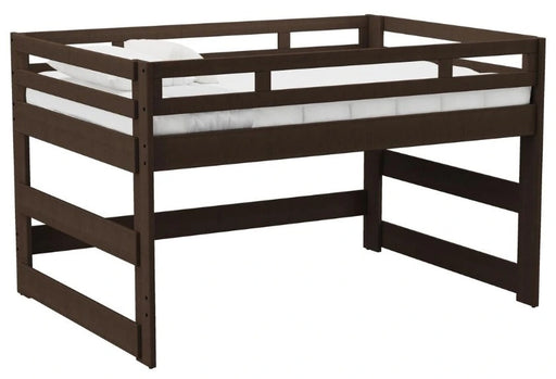 Elements International Cali Kids Full Junior Loft Bed in Brown image