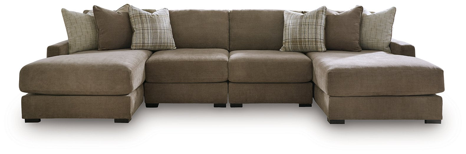 Camellia-Court Double Chaise Sectional - American Home Express Outlet (San Antonio, TX)