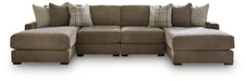 Camellia-Court Double Chaise Sectional - American Home Express Outlet (San Antonio, TX)