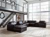 Modmax II Sectional with Chaise and Storage Consoles - American Home Express Outlet (San Antonio, TX)