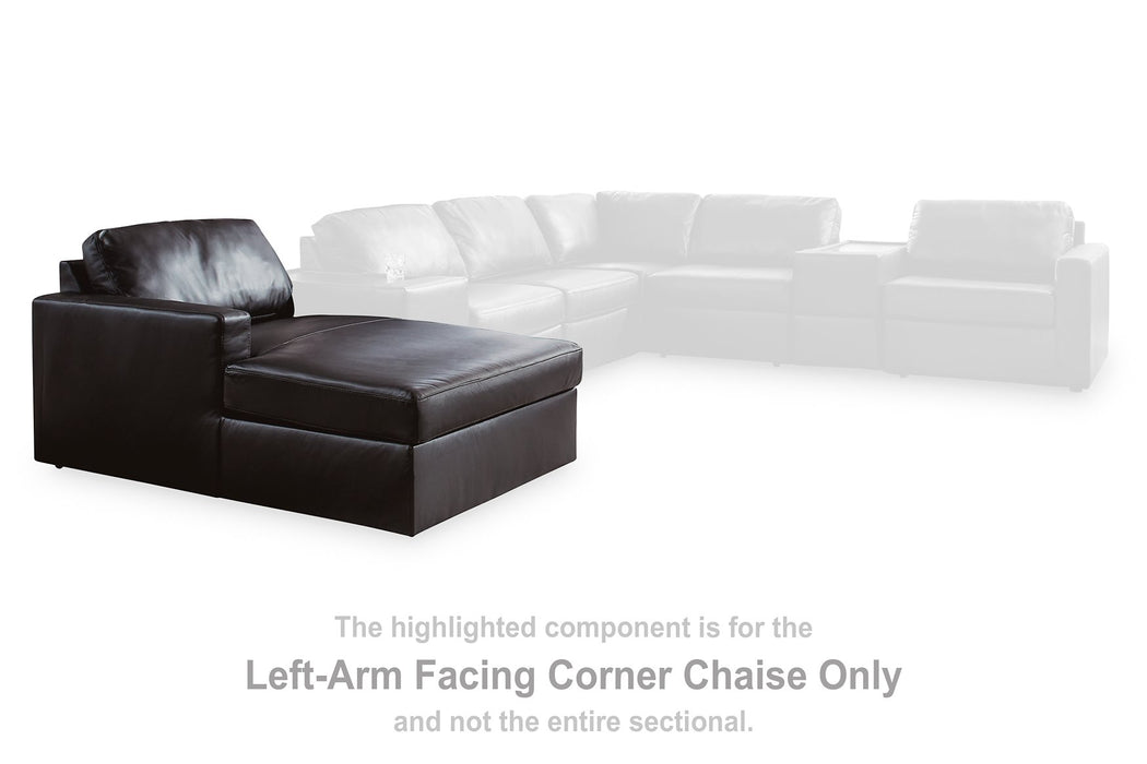 Modmax II Sectional with Chaise and Storage Consoles - American Home Express Outlet (San Antonio, TX)