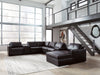 Modmax II Sectional with Chaise and Storage Consoles - American Home Express Outlet (San Antonio, TX)