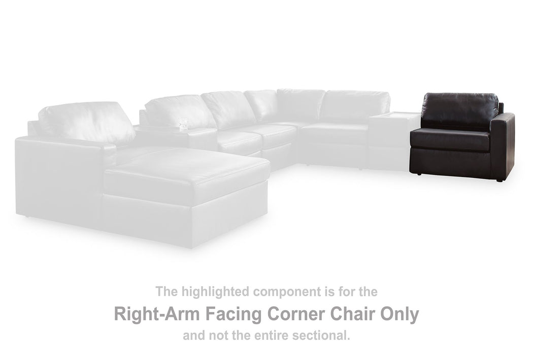 Modmax II Sectional with Chaise and Storage Consoles - American Home Express Outlet (San Antonio, TX)