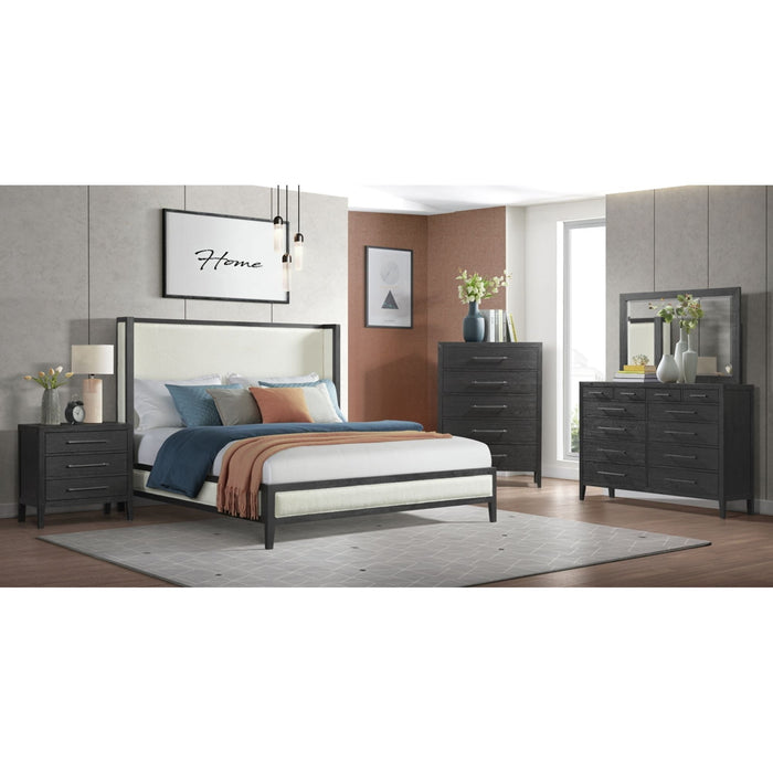 Elements International Versailles Dresser in Black