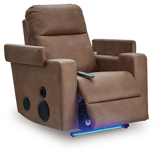 Lorrenton Power Glider Recliner with Audio System - American Home Express Outlet (San Antonio, TX)