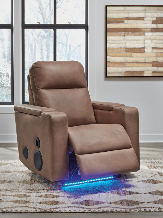 Lorrenton Power Glider Recliner with Audio System - American Home Express Outlet (San Antonio, TX)