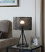 Chapin Metal Mesh Shade Table Lamp Matte Black image