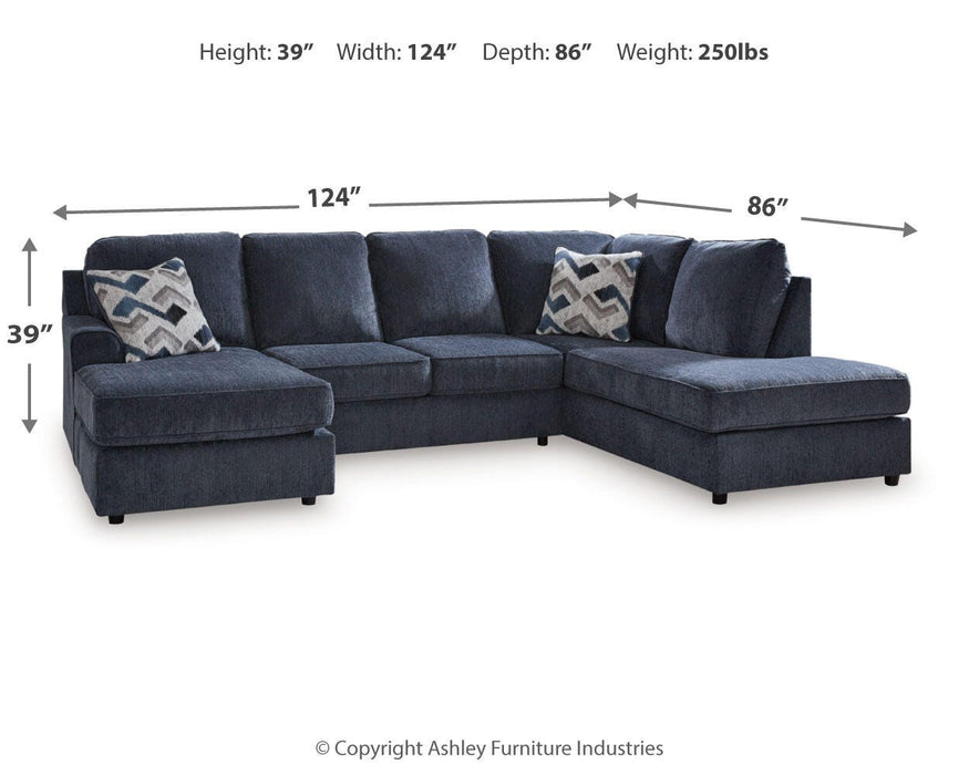 Albar Place Sectional - American Home Express Outlet (San Antonio, TX)