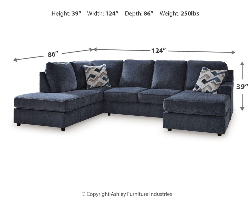 Albar Place Sectional - American Home Express Outlet (San Antonio, TX)