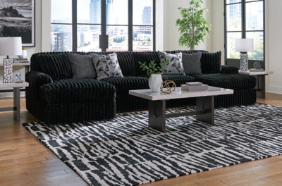 Midnight-Madness Sectional with Chaise - American Home Express Outlet (San Antonio, TX)