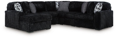 Midnight-Madness Sectional with Chaise - American Home Express Outlet (San Antonio, TX)