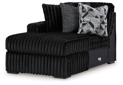 Midnight-Madness Sectional with Chaise - American Home Express Outlet (San Antonio, TX)