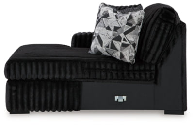 Midnight-Madness Sectional with Chaise - American Home Express Outlet (San Antonio, TX)