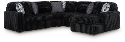 Midnight-Madness Sectional with Chaise - American Home Express Outlet (San Antonio, TX)