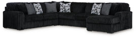 Midnight-Madness Sectional with Chaise - American Home Express Outlet (San Antonio, TX)