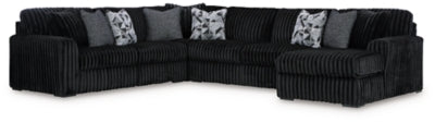 Midnight-Madness Sectional with Chaise - American Home Express Outlet (San Antonio, TX)