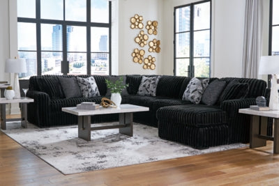 Midnight-Madness Sectional with Chaise - American Home Express Outlet (San Antonio, TX)