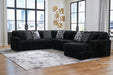 Midnight-Madness Sectional with Chaise - American Home Express Outlet (San Antonio, TX)