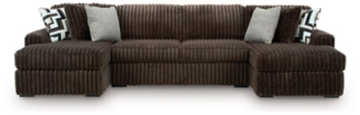 Midnight-Madness Sectional with Chaise - American Home Express Outlet (San Antonio, TX)