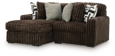 Midnight-Madness Sectional with Chaise - American Home Express Outlet (San Antonio, TX)