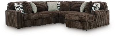 Midnight-Madness Sectional with Chaise - American Home Express Outlet (San Antonio, TX)