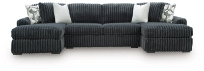 Midnight-Madness Sectional with Chaise - American Home Express Outlet (San Antonio, TX)
